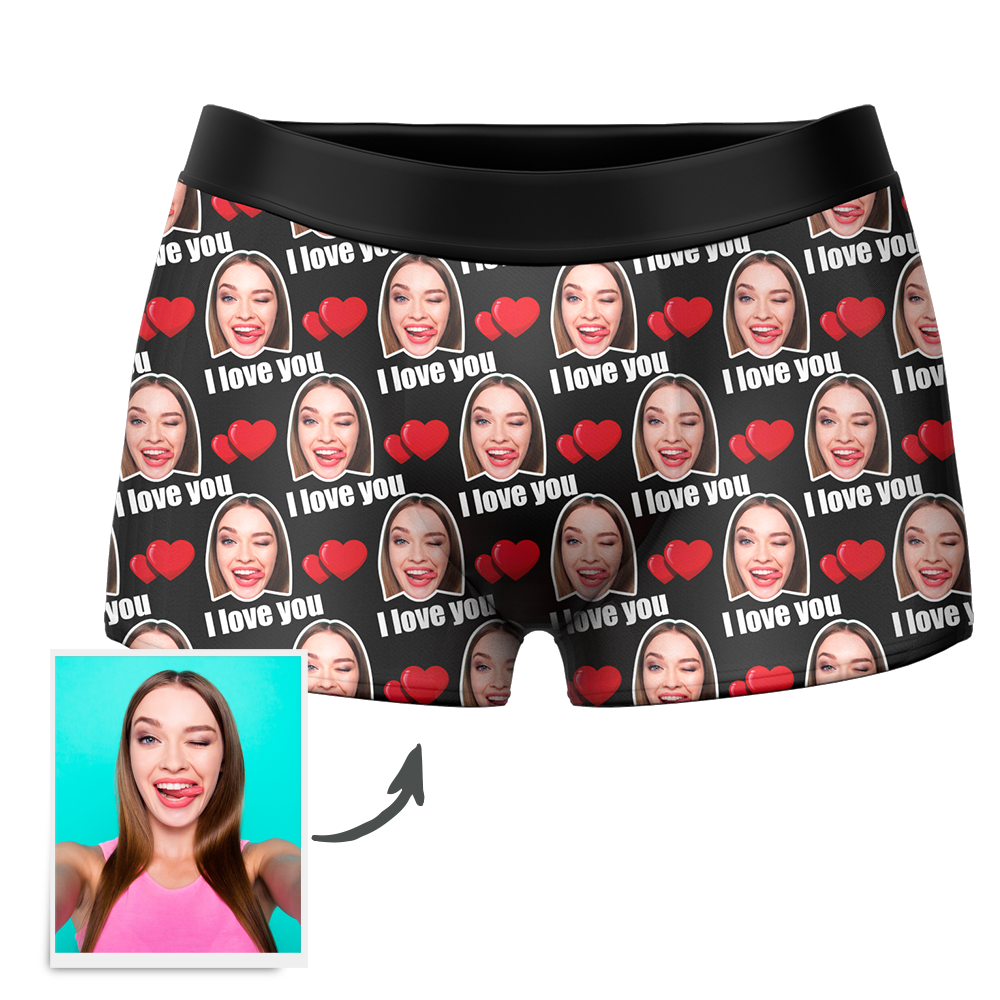 Custom Men's Photo Boxer Shorts | Best Gift Idea