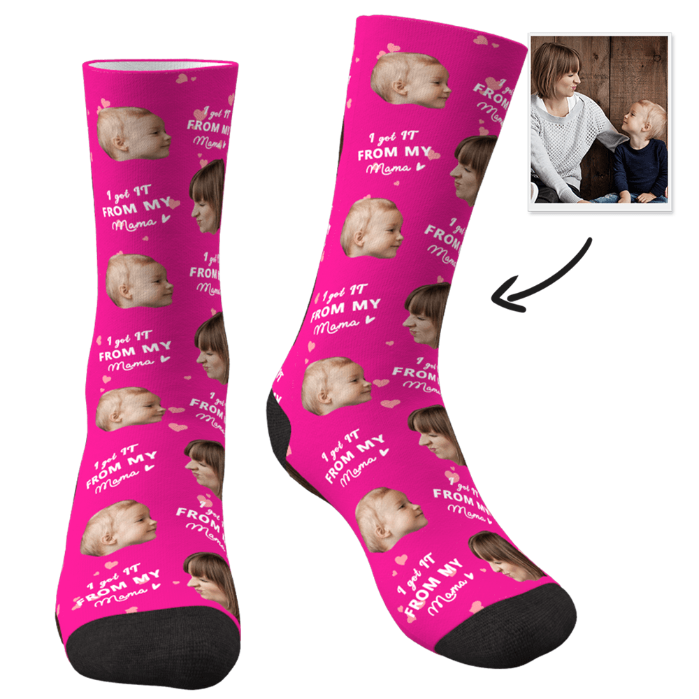 Custom Face Socks Photo Socks - Best Mother's Day Gifts
