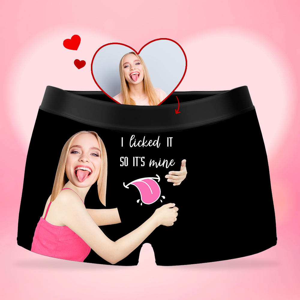 Custom Men's Face Boxer Shorts - Face On Sexy Girl Body