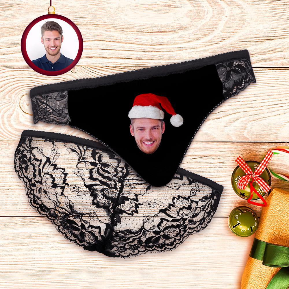 Custom Face Lace Panty Women Sexy Panties with Boyfriend Face
