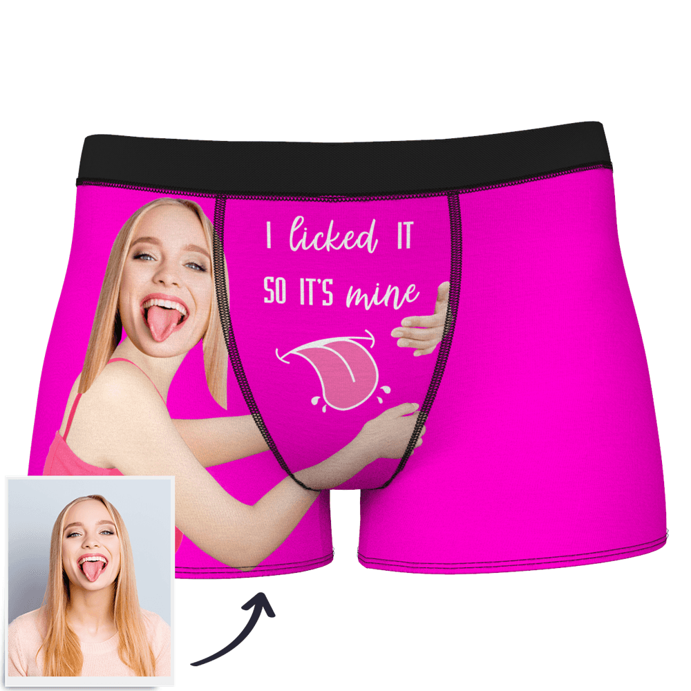 Custom Men's Face Boxer Shorts - Face On Sexy Girl Body