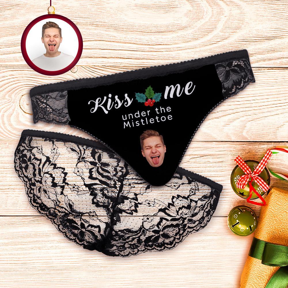 Custom Face Lace Panty Women Sexy Panties with Boyfriend Face