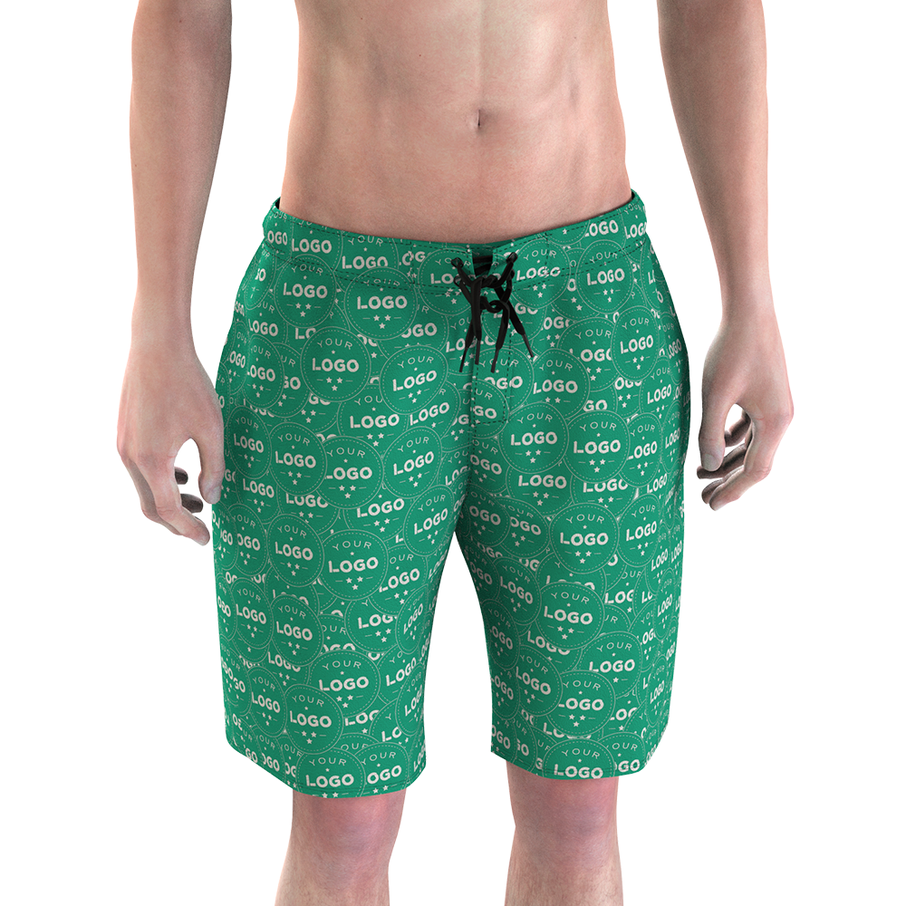 Custom Men's Mash Photo Swim Trunk with Your Logo