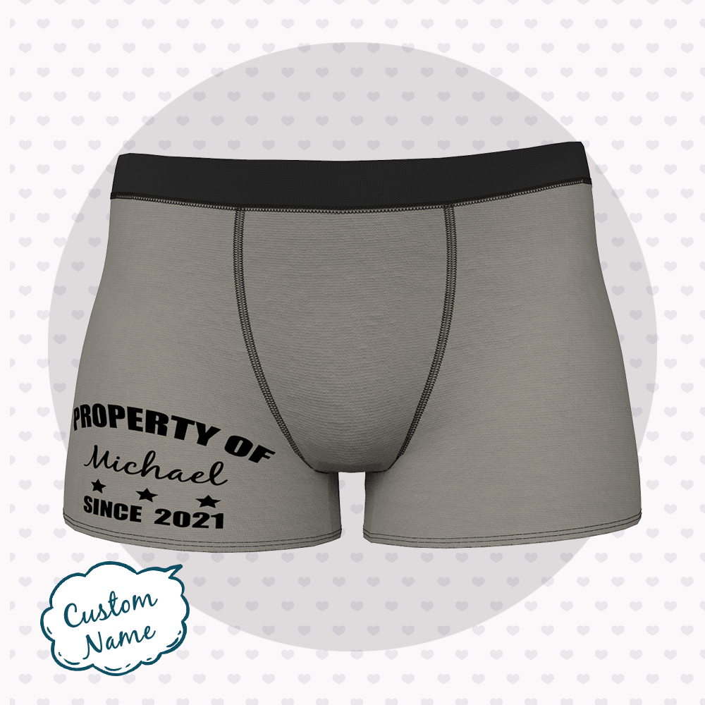 Custom Property of Name Men Boxer