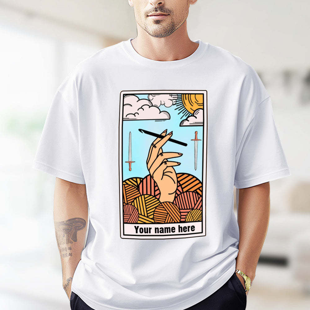 Custom Unisex Tarot Card T-shirt