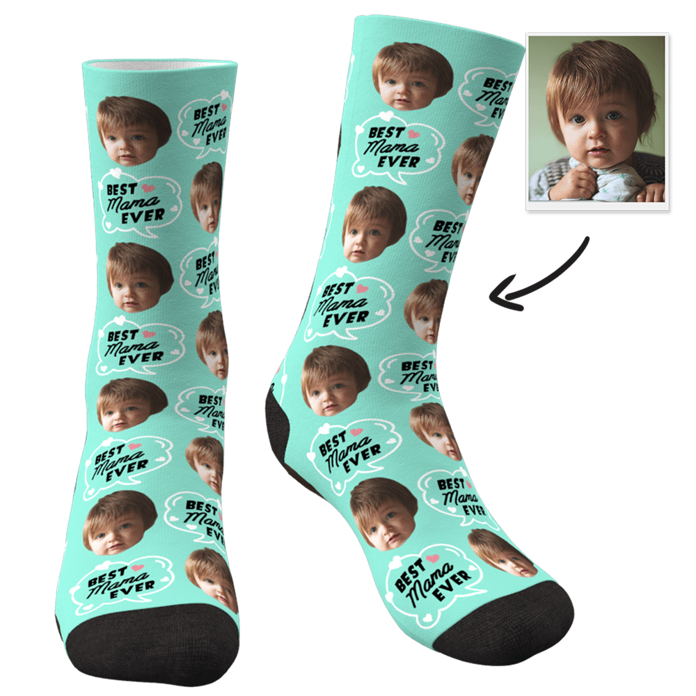 Custom Face Socks Photo Socks - Best Mother's Day Gifts