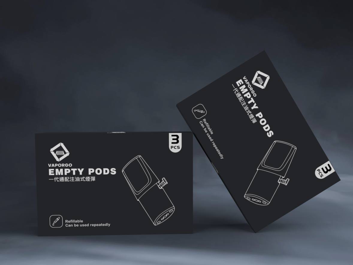 【2ml空倉彈】LANA煙蛋 | 3顆裝  | 方便重複填充 | 通用RELX、SP2及多品牌兼容