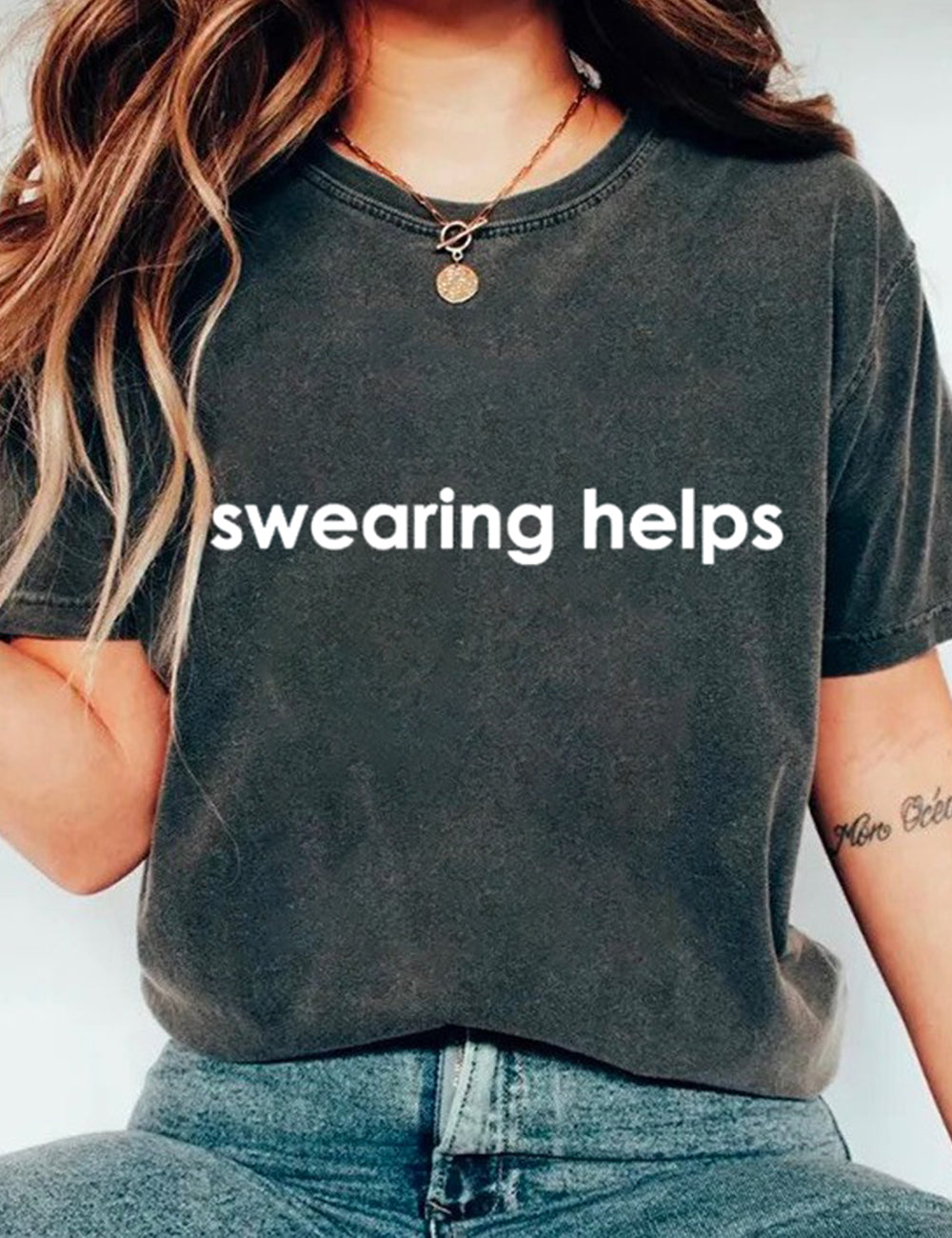 Swearing Helps Tee