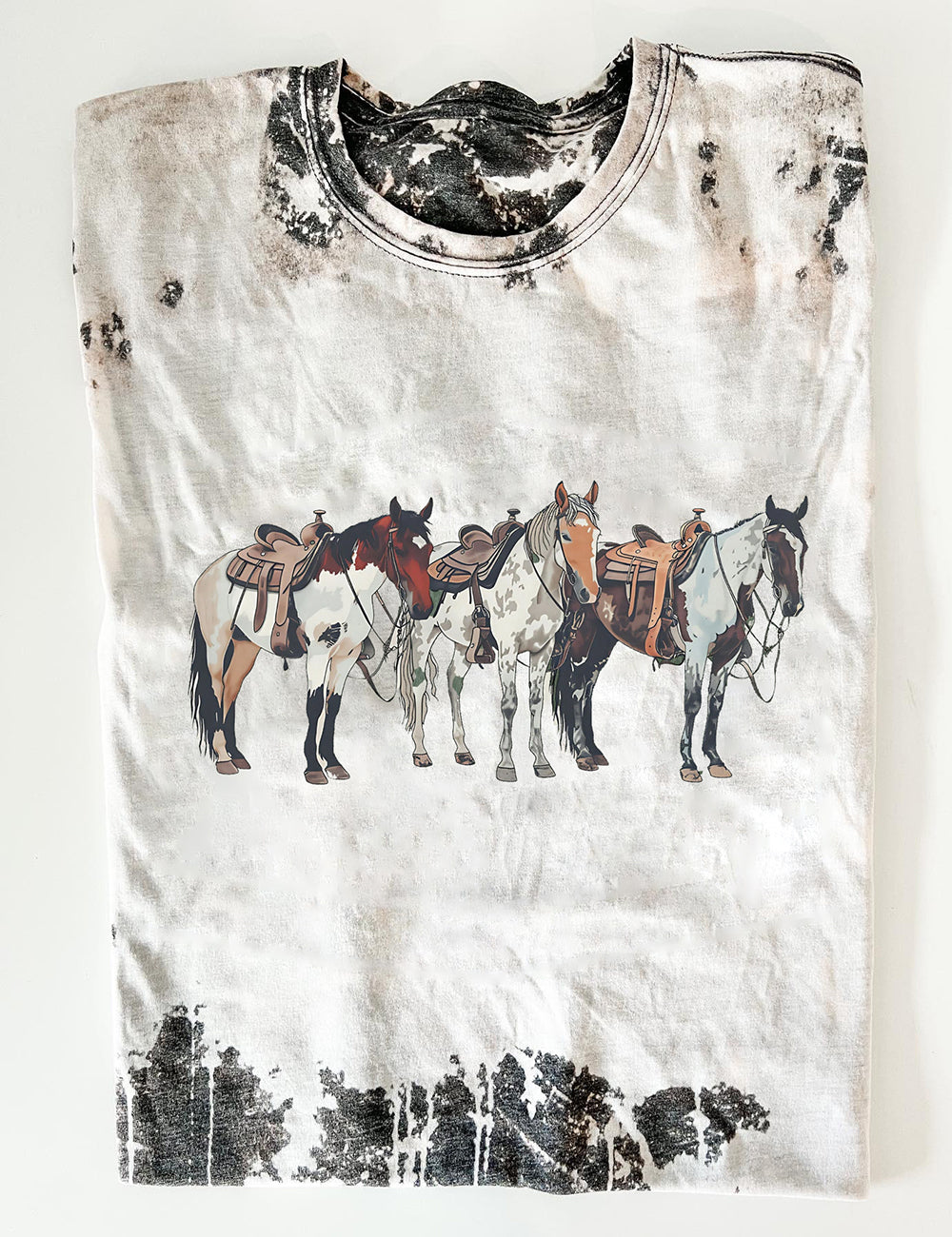 Western Horse Ranch Girl Tee