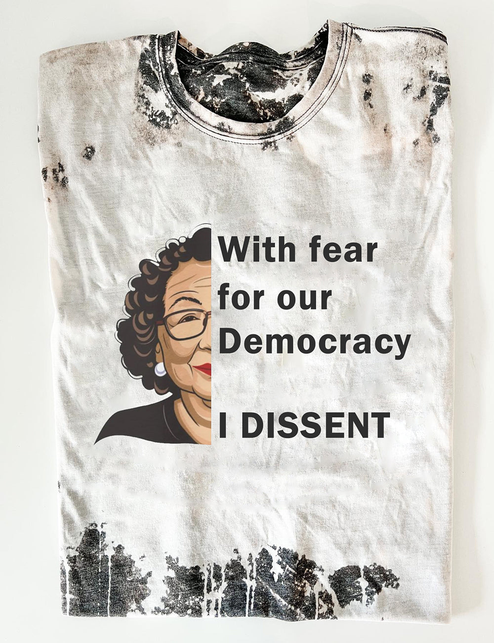 With Fear For Our Democracy Tee