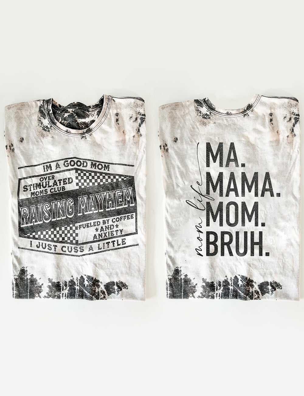 Raising Mayhem Mom Life Graphic Tee