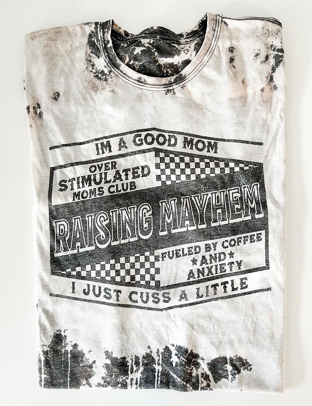 Raising Mayhem Mom Life Graphic Tee