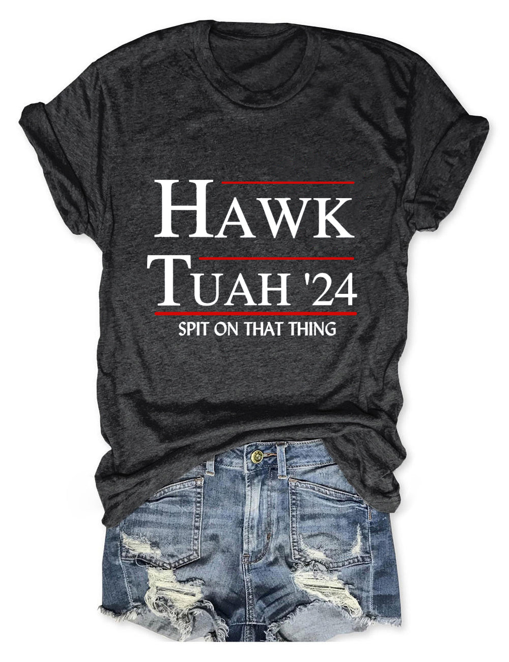 Hawk Tuah'24 Spit On That Thing Graphic Tee