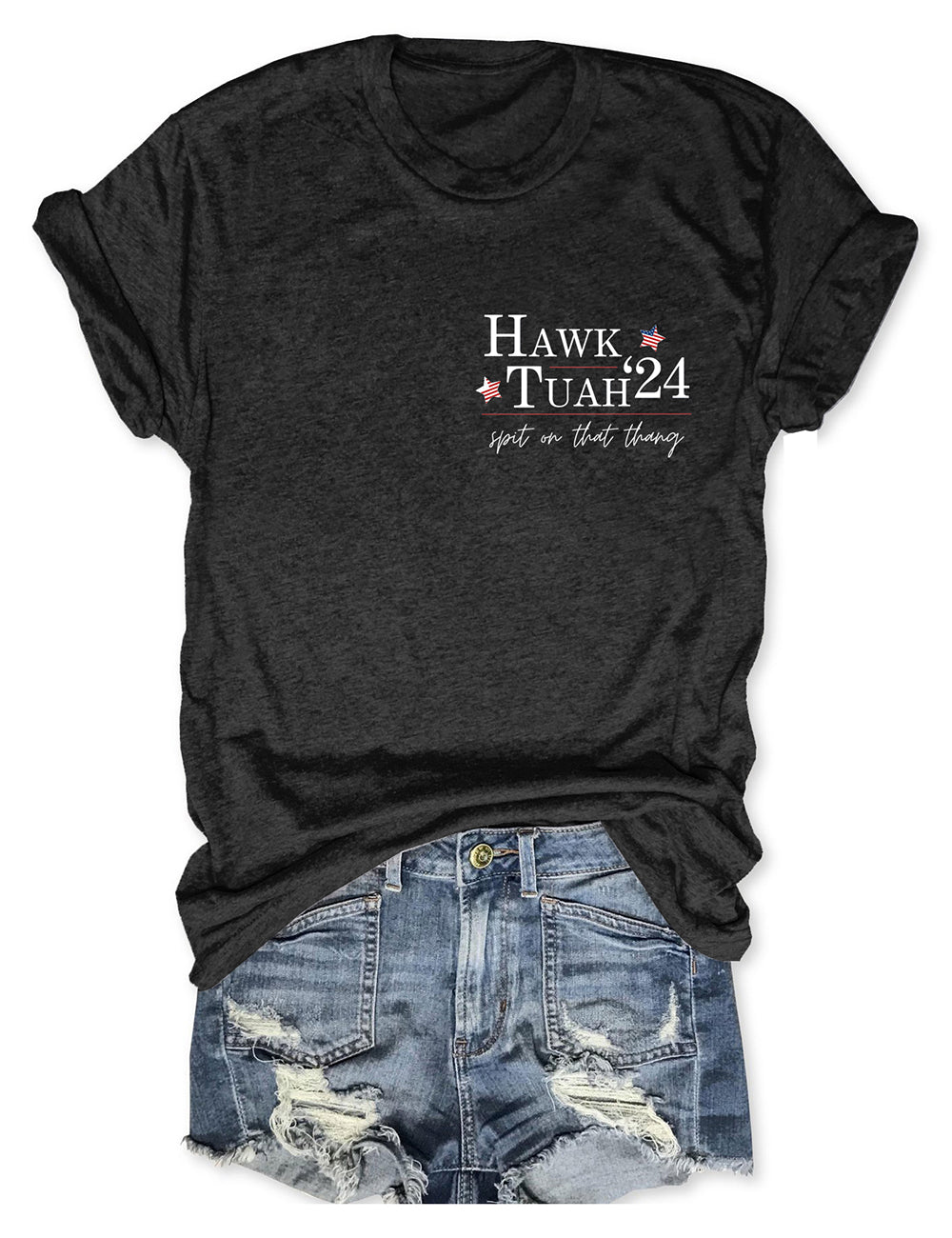 Hawk Tuah'24 Spit On That Thang Graphic Tee