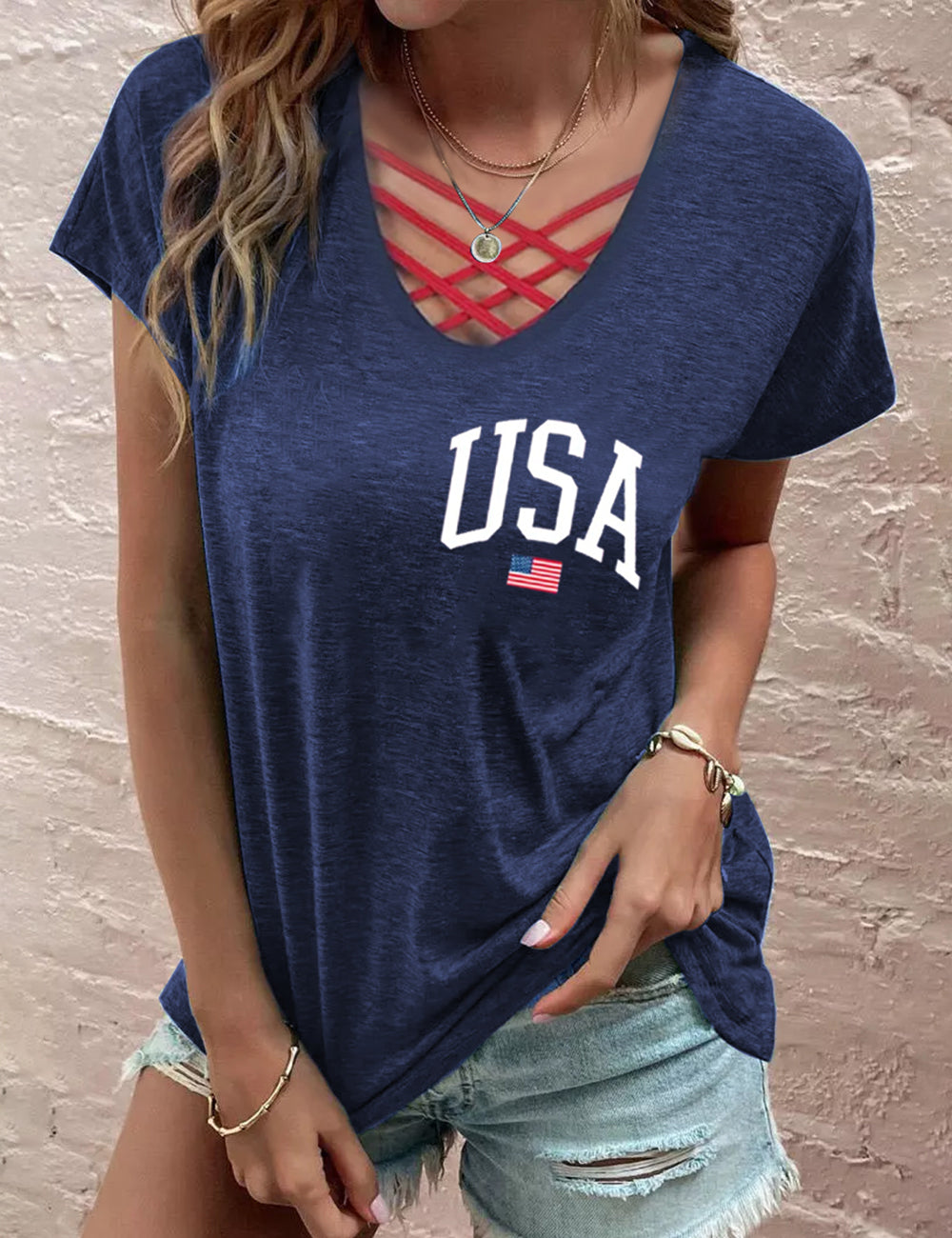 USA Flag Tee