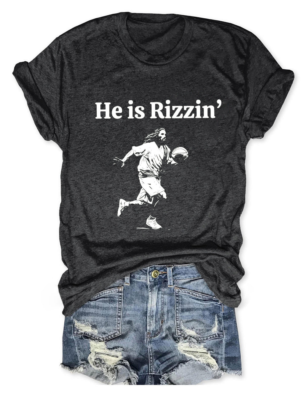 He Is Rizzin' Graphic Tee