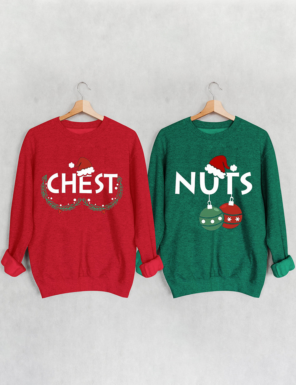 Chest Nuts Christmas Sweatshirt