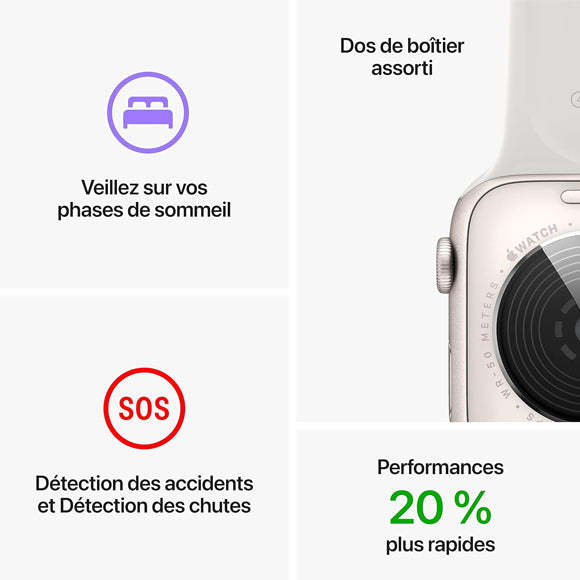 Apple Watch Series SE 2022 (GPS + Cellular, 40mm) Aluminium Noir 2ᵉ génération-HelloMarket