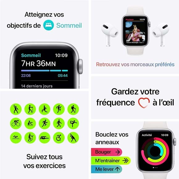 Apple Watch Series SE 2020 (GPS + Cellular, 40mm/44mm)-HelloMarket