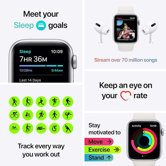 Apple Watch Series SE 2020 (GPS + Cellular, 40mm/44mm)-HelloMarket