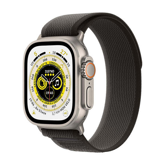 Apple Watch Ultra 2022 (GPS + Cellular, 49mm) Montre connectée Titane Titanium-HelloMarket