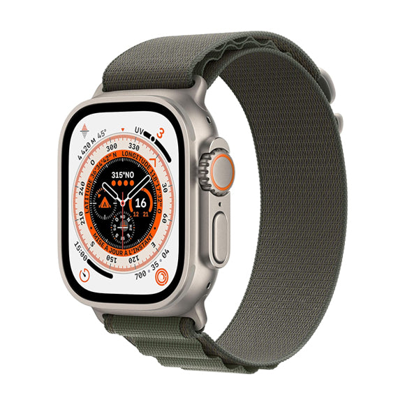 Apple Watch Ultra 2022 (GPS + Cellular, 49mm) Montre connectée Titane Titanium-HelloMarket