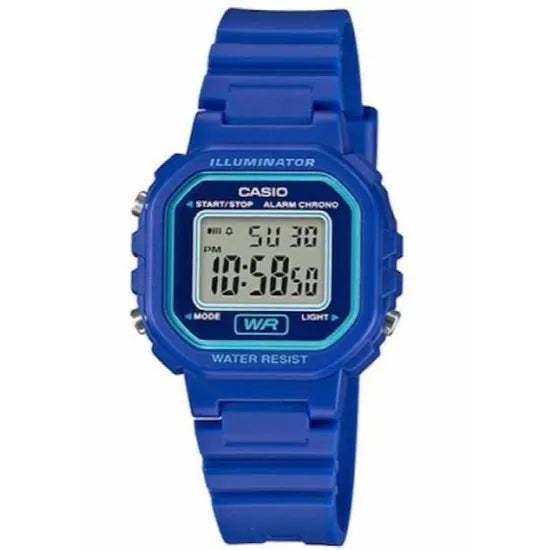 CASIO Bracelet Watch Classic Digital Resin Watch for Women Model: LA-20WH-2A E8AU7-HelloMarket