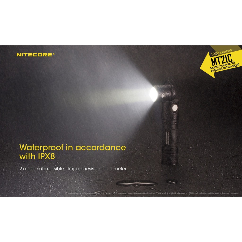 Nitecore MT21C 1000 Lumen Flashlight
