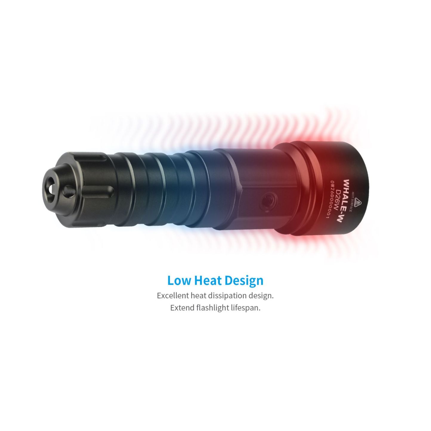 XTAR D26W 1000 Lumen Flashlight