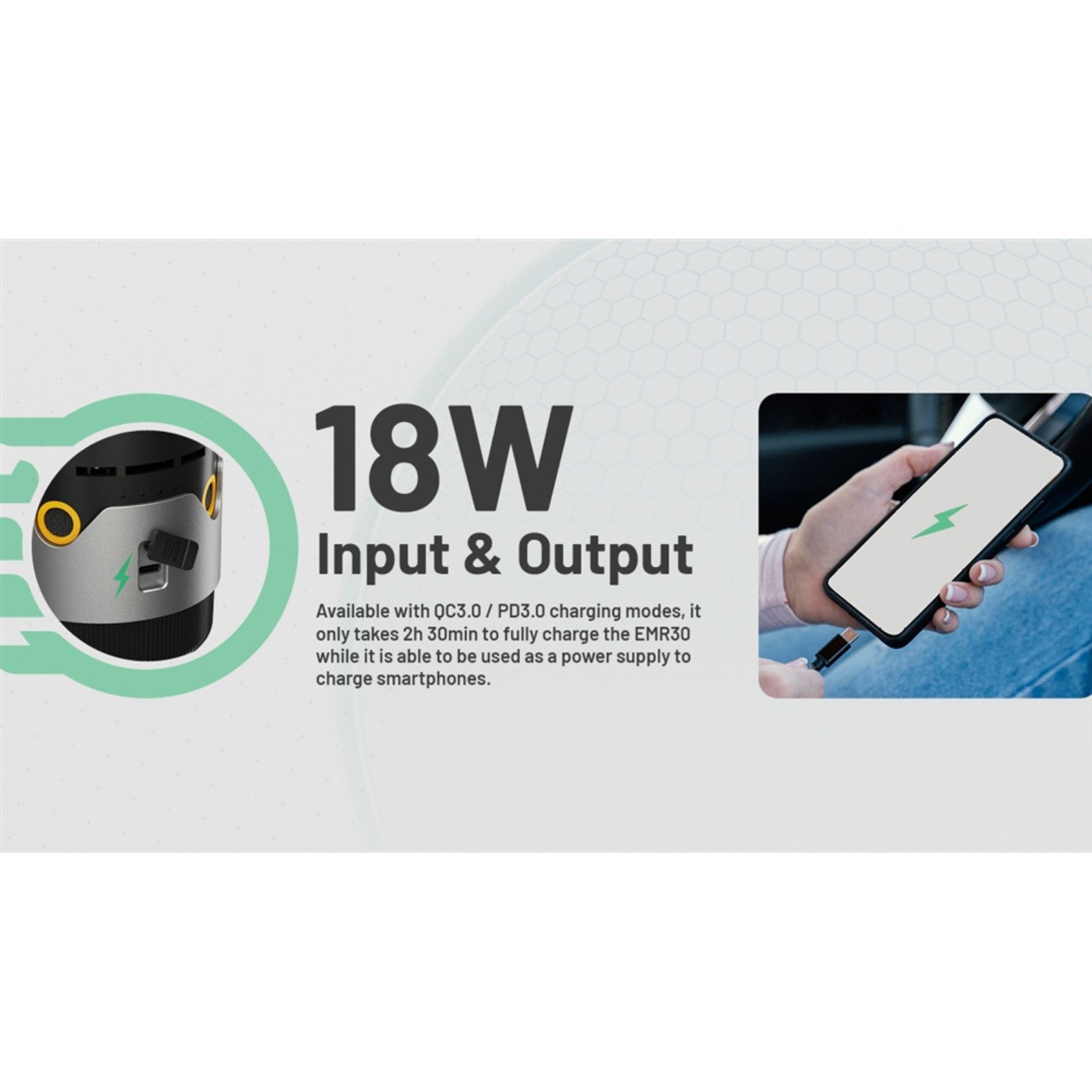 Nitecore EMR30 20ft Rechargable Mosquito Repeller