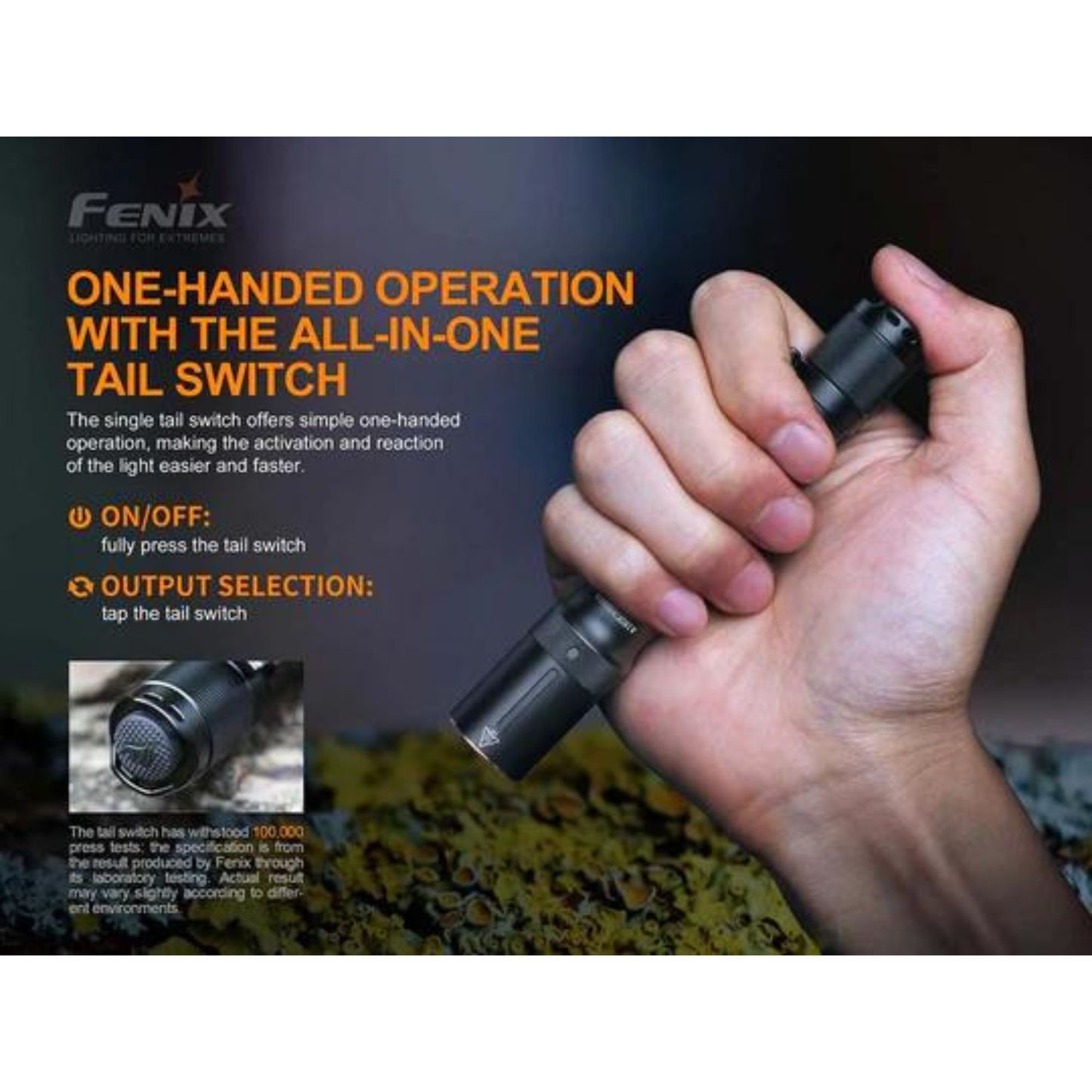 Fenix E20 V2.0 350 Lumens Flashlight