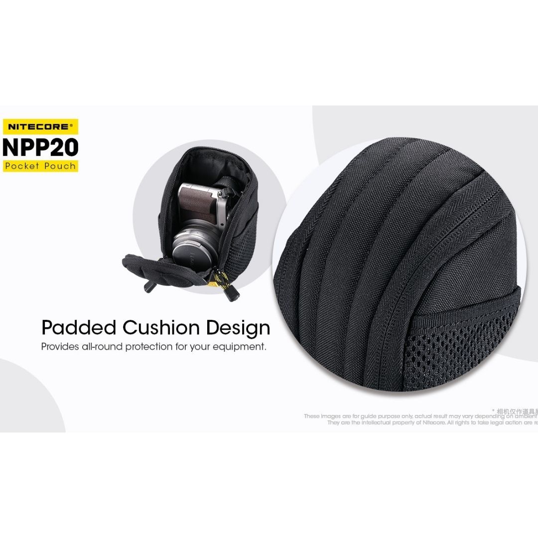 Nitecore NPP20 Pocket Pouch (Black)