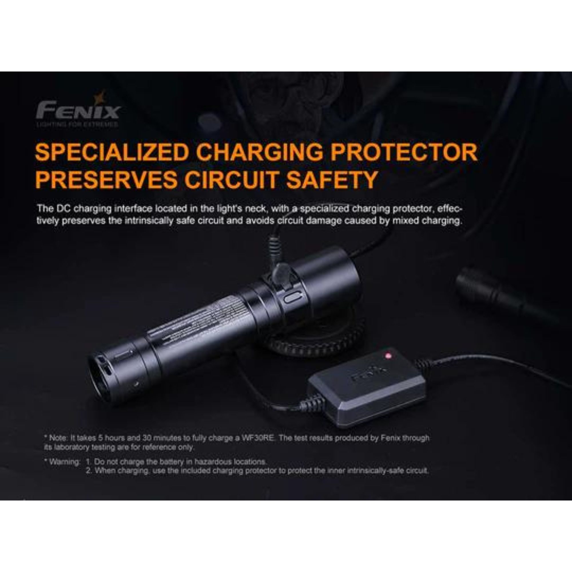 Fenix WF30RE 280 Lumen Intrinsically Safe Flashlight