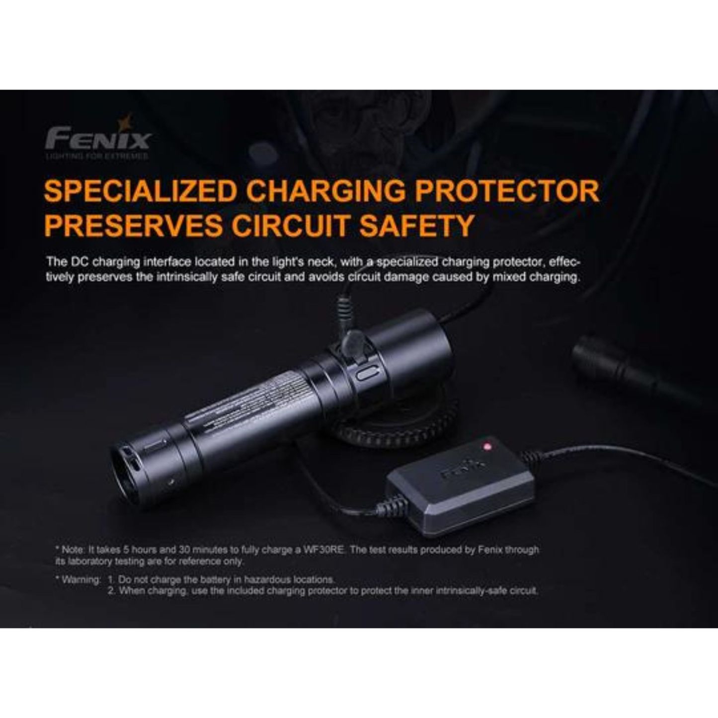 Fenix WF30RE 280 Lumen Intrinsically Safe Flashlight