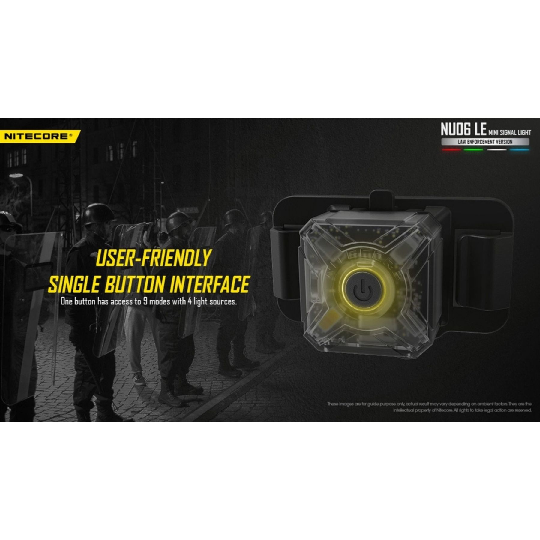 Nitecore NU06 LE Mini Signal Light USB Rechargeable Light