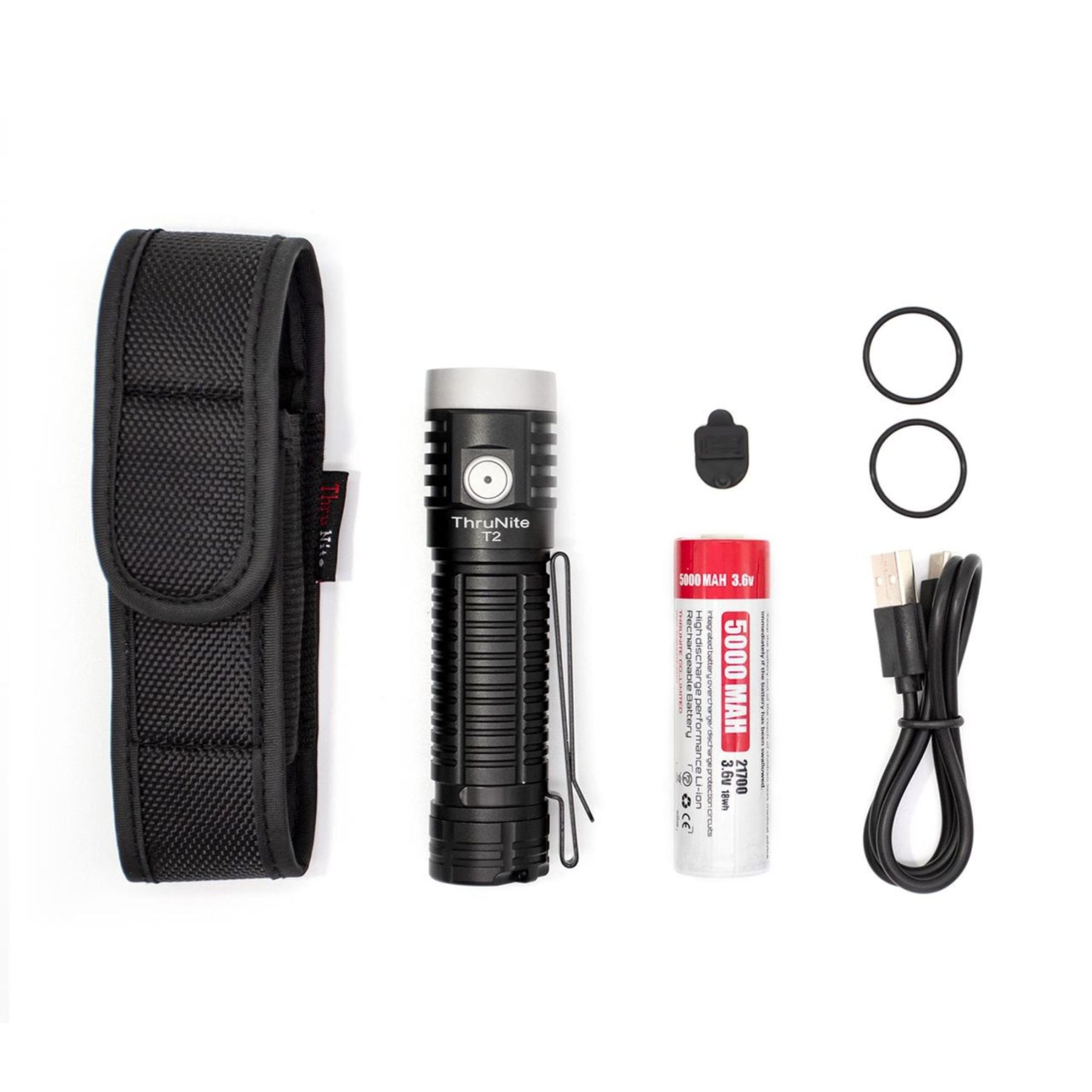 Thrunite T2 Black Flashlight