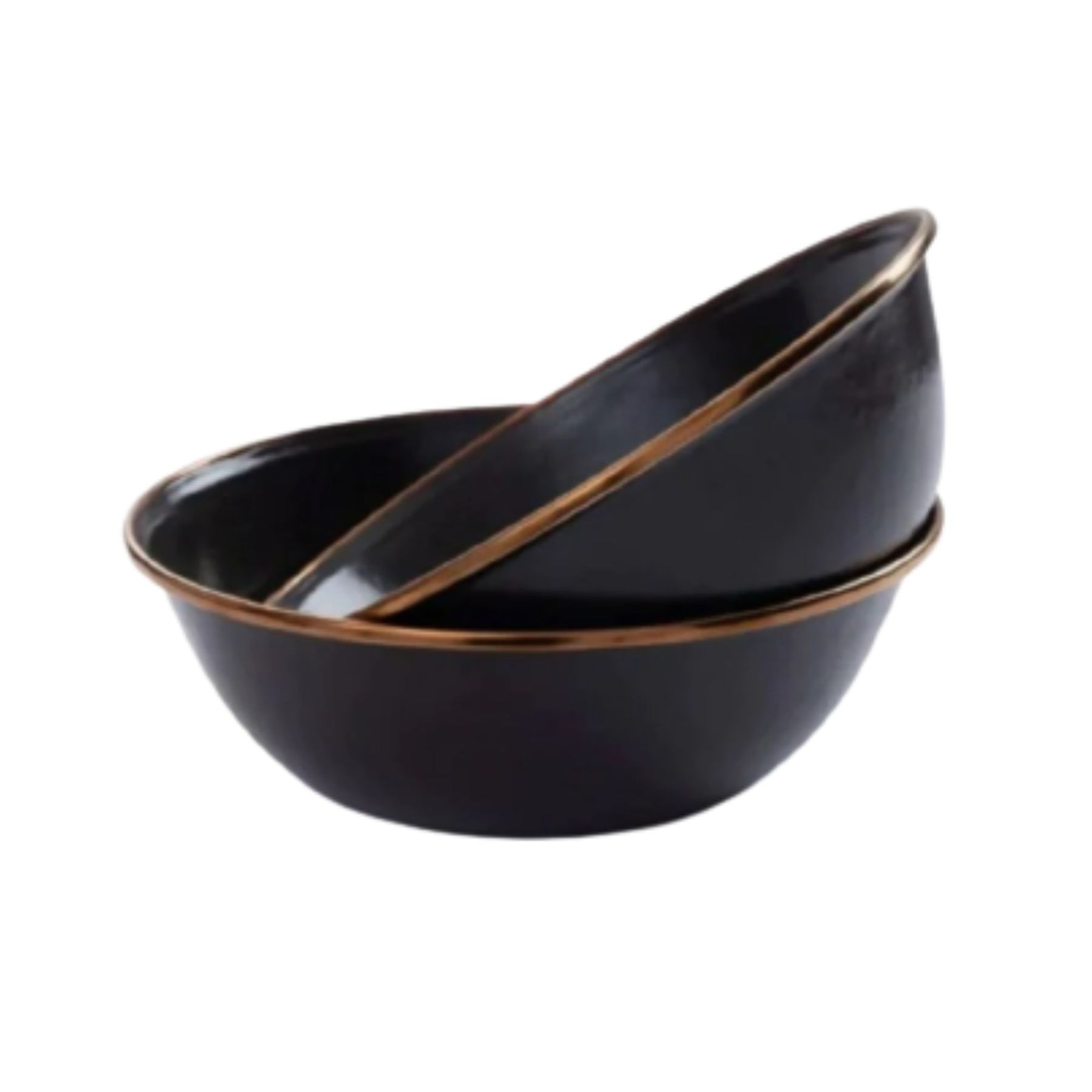 Barebones Enamel Bowl - Set of 2