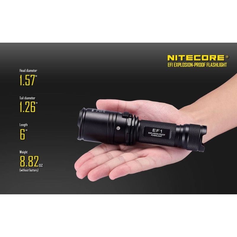 Nitecore EF1 830 Lumen Flashlight