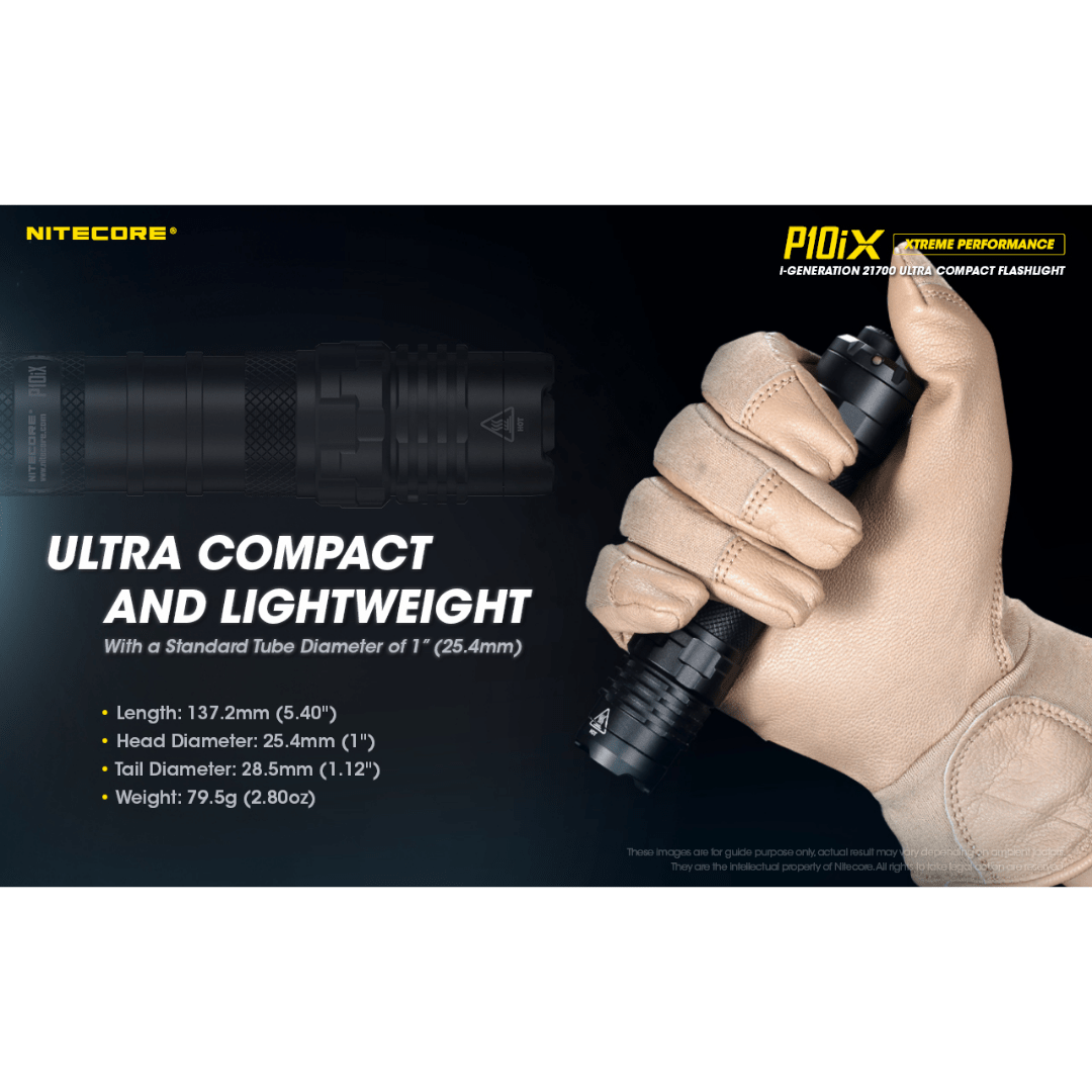 Nitecore P10iX 4000 Lumens Flashlight