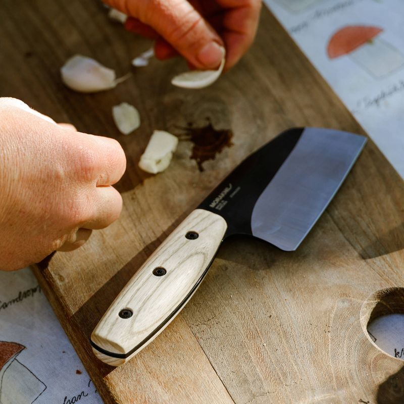 Morakniv Ash Wood Rambo Black Blade S