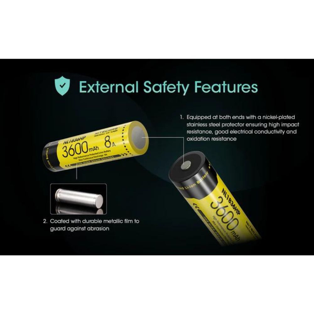 Nitecore NL1836Hp 18650 Battery
