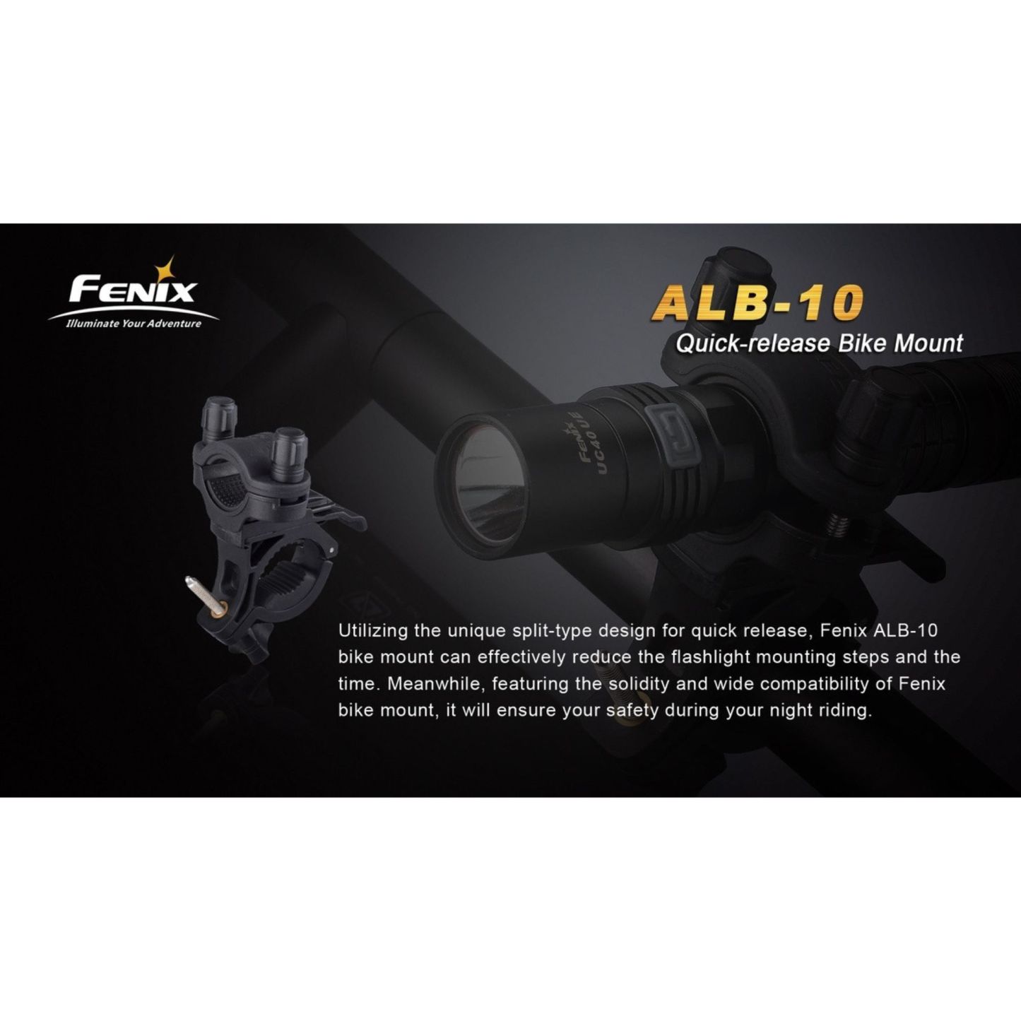Fenix ALB-10 Quick-Release Bike Mount