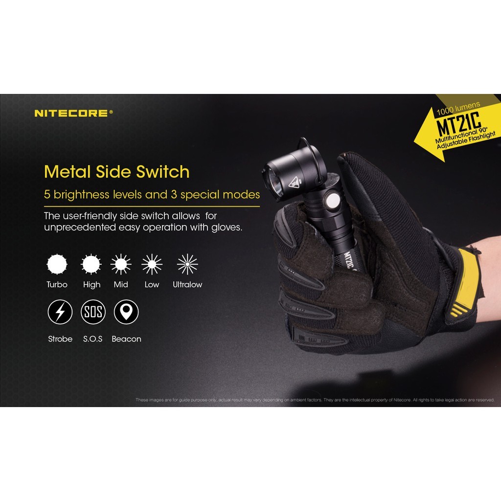Nitecore MT21C 1000 Lumen Flashlight