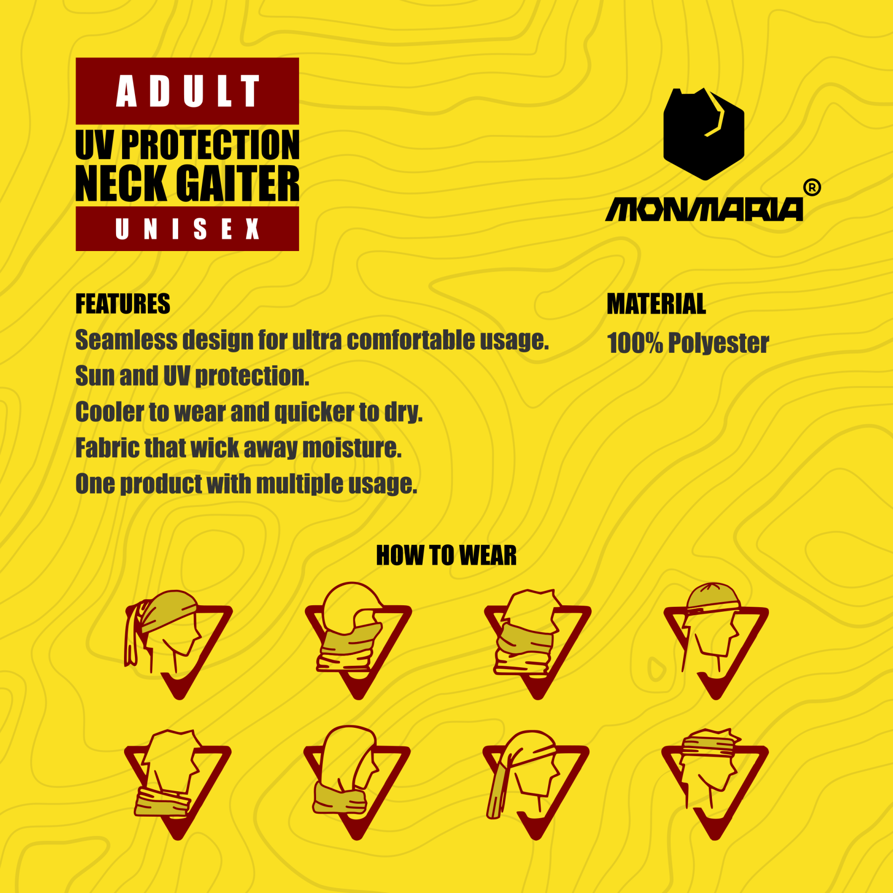 Monmaria Neck Gaiter