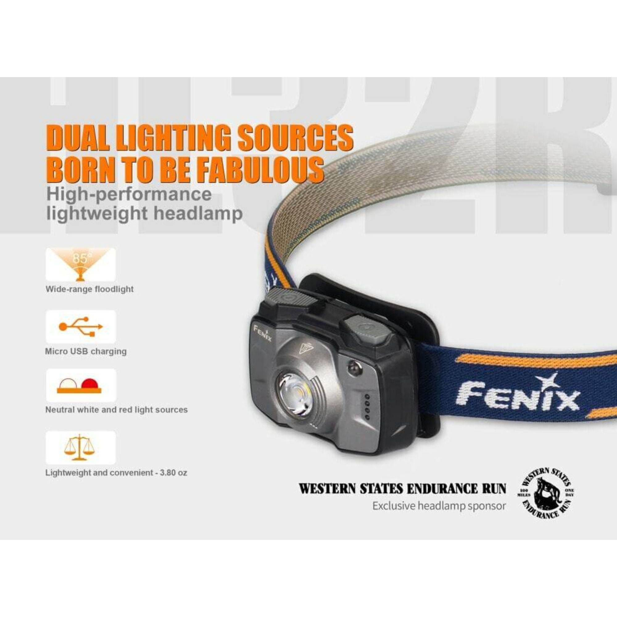 Fenix HL32R 600 Lumen Rechargeable LED