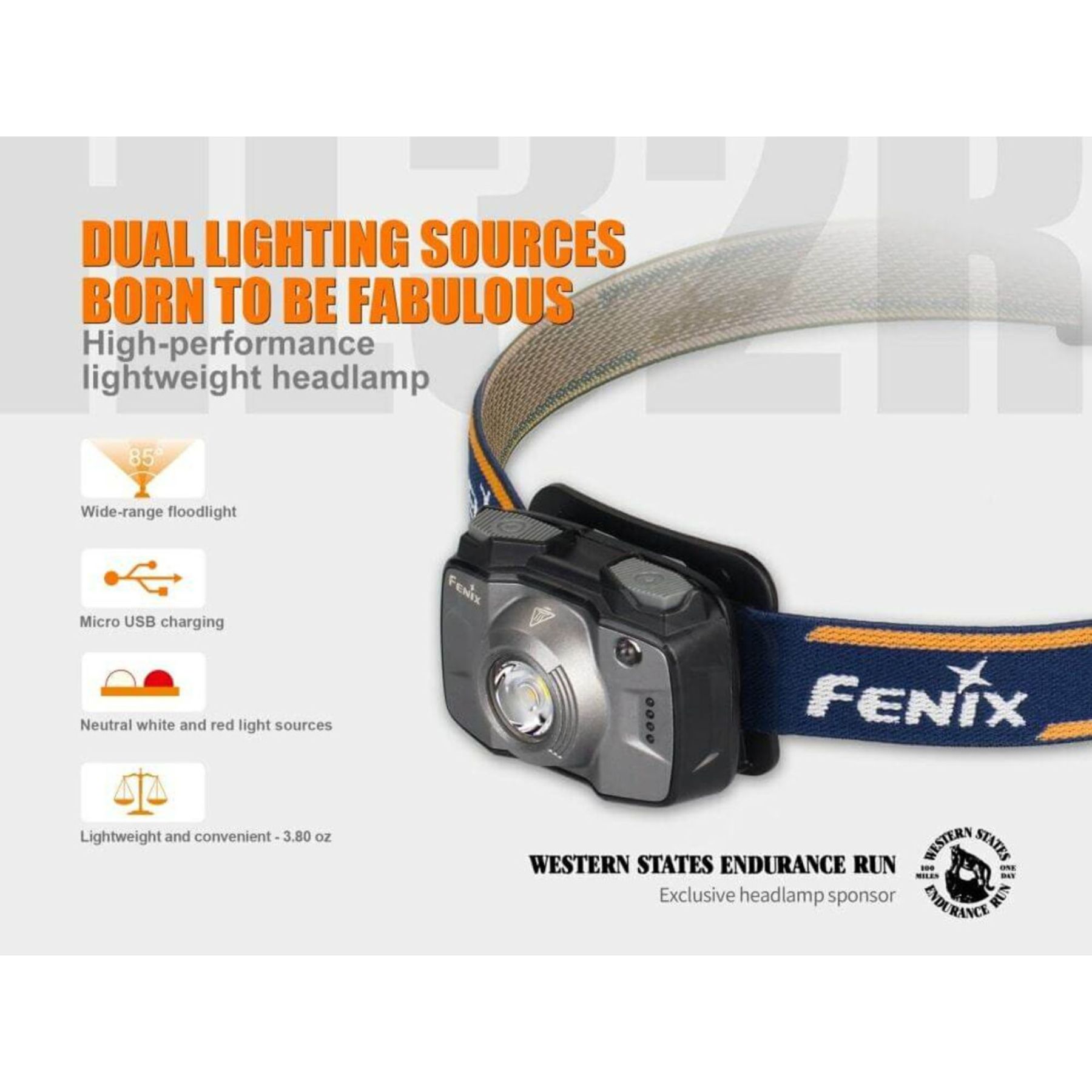 Fenix HL32R 600 Lumen Rechargeable LED