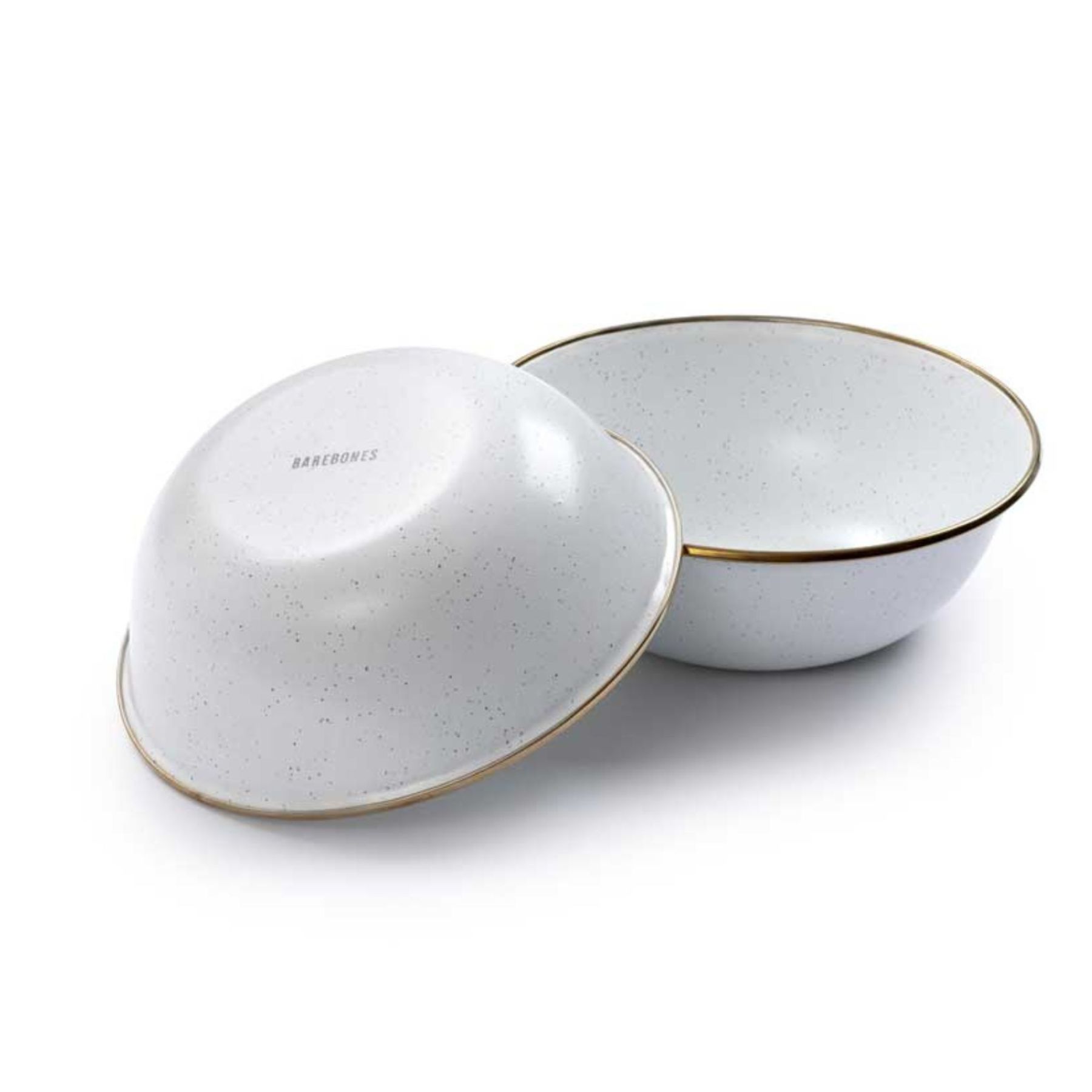 Barebones Enamel Bowl - Set of 2