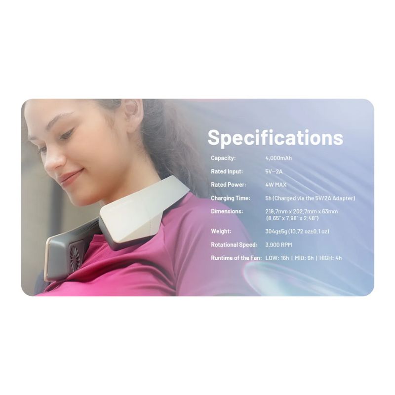 Nitecore NEF20 Neck Fan