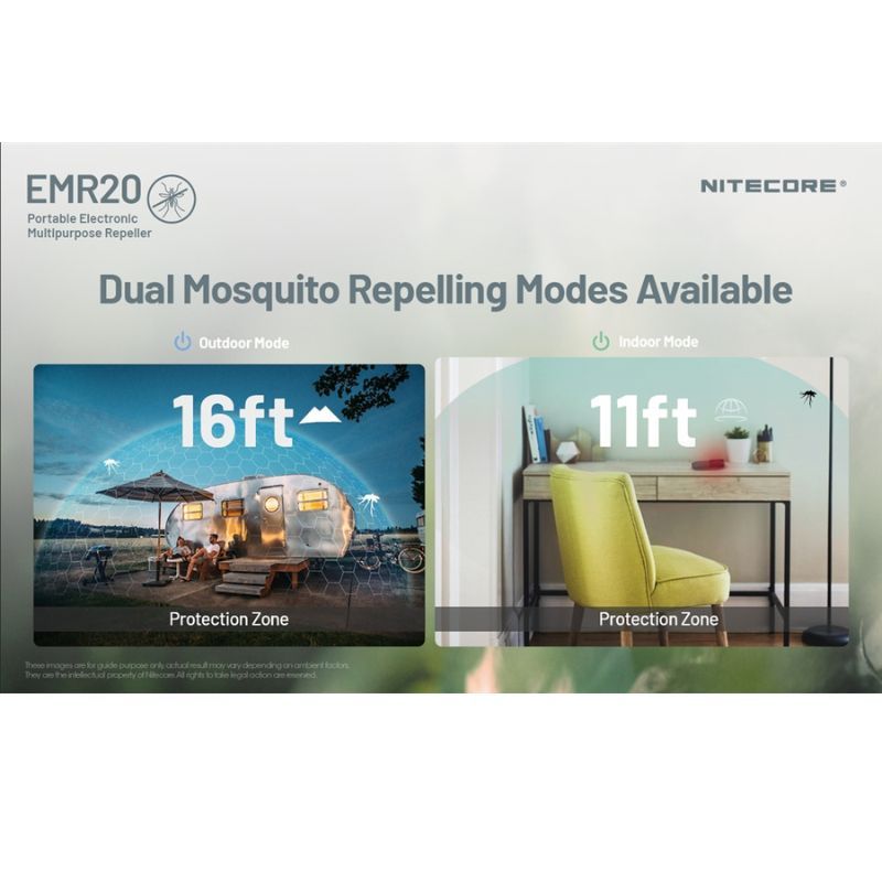 Nitecore EMR20 Rechargable Mosquito Repeller And Power Bank