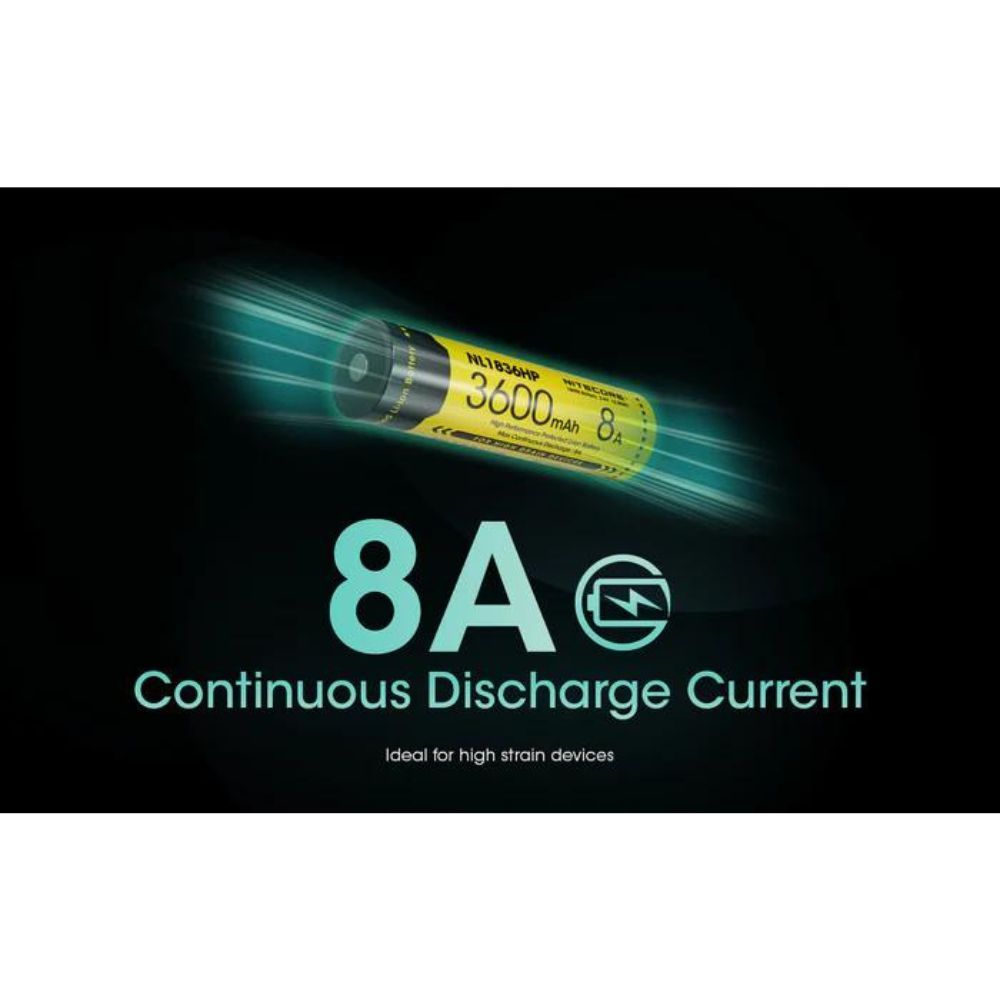 Nitecore NL1836Hp 18650 Battery